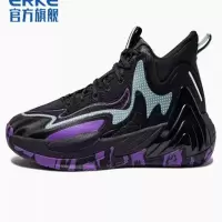 正黑/中紫 功能篮球鞋11122304287-003