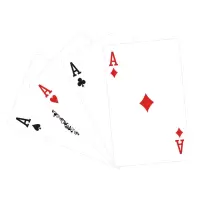 麒麟 扑克牌 进口黑芯纸 宽款6.3*8.8cm 支持定制