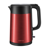 苏泊尔 SW-17S58A 1.7L家用电水壶电热水壶 保温防烫烧水壶 自动断电快速热水壶 红色
