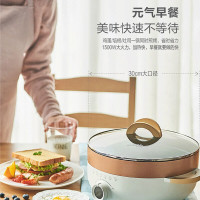 苏泊尔(SUPOR)电火锅多功能家用多用途电煮锅电热锅电炒锅焖菜盆小不粘锅料理锅一体煎烤机电蒸锅JD30D07.