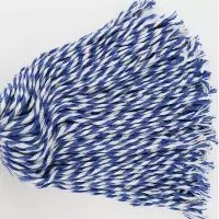 南洋棉线拖把蓝白色(10把)一份拖布圆头