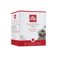 illy意利挂耳咖啡中度烘焙5片装滤挂黑咖啡粉