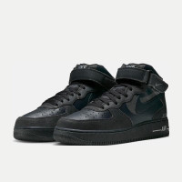 耐克(NIKE)男鞋2023夏季新款AIR FORCE 1空军一号中帮舒适透气运动休闲板鞋 DQ7666-001