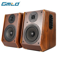 金迈视讯Gmtd CL04 HiFi有源2.0音箱音响会议室音响设备 原木色