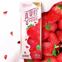 蒙牛 真果粒草莓果粒 250g×12盒