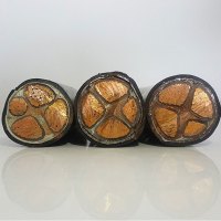 国标铜芯铜线三相四线4芯YJV22 3*95+1*50三相四线4芯带铠