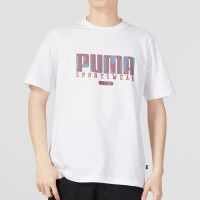 彪马(PUMA)男装 2023夏季新款运动服健身训练潮流时尚圆领短袖舒适透气T恤 676622-02