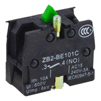 施耐德电气 XB2 按钮指示装置附件 ZB2BE101C 触点模块