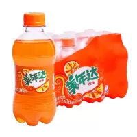 美年达300ml*12瓶小瓶装夏日碳酸水饮料汽水