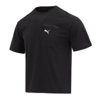 彪马(PUMA)男装 2023夏季新款运动服健身训练潮流时尚舒适透气圆领短袖T恤 676677-01