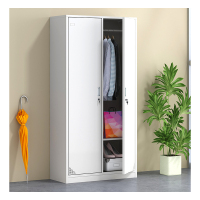 企采严选 苏美特二门更衣柜 钢制储物柜组0.7mm厚