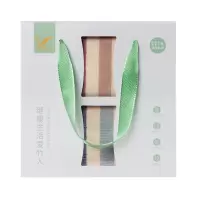 爱竹人 竹韵双条盒B8(细纹纱布巾*2)