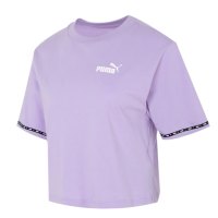 彪马(Puma)女装上衣2023夏季新款运动服跑步健身训练透气宽松休闲短袖T恤 676678-25