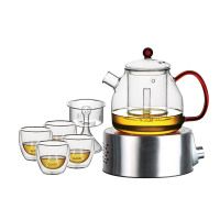 果兹(GUOZI)GZ-S40新功电陶炉茶具套装耐热玻璃茶杯茶壶