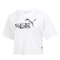 彪马(Puma)t恤女 2023夏季新款运动服 跑步健身训练透气宽松休闲圆领短袖T恤 677133-02