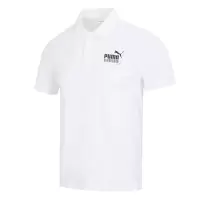 彪马(Puma)短袖男装上衣2023夏季新款运动服跑步健身训练透气宽松休闲POLO衫 677139-02