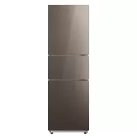 美的冰箱BCD-245WTGPM 布朗棕
