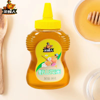 [2瓶装]采蜂人野山花蜜500g*2天然野生土蜂蜜正宗深山农家自产蜜纯正香甜瓶装蜜