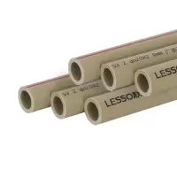 联塑 PP-R冷给水直管S4(1.6MPa)灰色 dn20 4M 单位:条