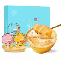 即食花胶鱼胶奶冻100G*6碗礼盒装碗装女性老人滋补品胶原蛋白