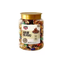 绿盛绿盛牛肉粒送礼年货肉类熟食即食零食休闲食品网红小吃 230g牛肉粒[1罐]