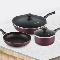 九阳(Joyoung) T0512 锅具 居家不粘炒锅煎锅汤锅 高性价比套锅