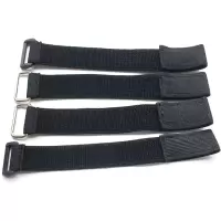 囍诺 货物绑带黑色铁扣宽7.0cm*50cm*2条