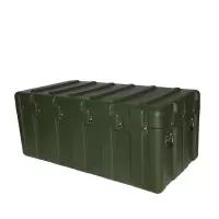 滚塑箱 给养单元户外便携式绿色多功能器材箱空投箱航拍仪器箱装备箱战备箱 1580*810*670mm