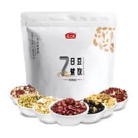 燕之坊7日豆浆料1.12kg 红豆薏米燕麦黑米杏仁豆浆原料营养早餐鲜醇每一天