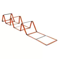 多功能敏捷梯 绳梯训练梯软梯体能健身梯子格 敏捷梯5.5米11节
