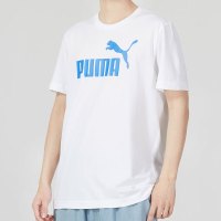 彪马(Puma)t恤男装 23夏季新款运动装 时尚简约透气宽松休闲装圆领半袖短袖 679852-02