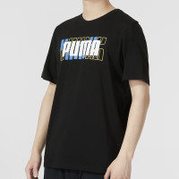 彪马(PUMA)男装短袖 23夏季运动T恤衫跑步训练健身上衣舒适透气休闲半袖体恤 845911-51