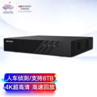 海康威视 16路智惠Q系列通用智能型1盘位录像机+6T硬盘 支持H.265视频编码码流 监控NVR 高清安防监控主机
