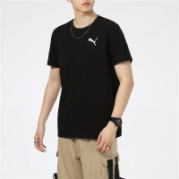 彪马(PUMA)T恤男士2023夏季新款运动服半袖潮流透气棉质短袖 845912-01