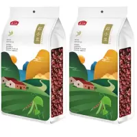 燕之坊红小豆1kg*2袋量贩装粒粒甄选易煮出沙五谷杂粮粗粮粥饭豆浆原料