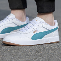 彪马(PUMA)男鞋女鞋子夏季透气跑步运动鞋休闲鞋白色百搭低帮男士滑板鞋 389368-05