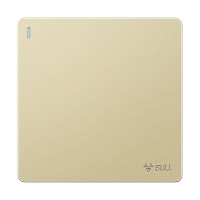 公牛 暗装单开开关 一开单控白色