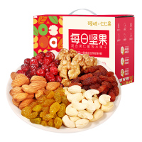 百草味(BE & CHEERY)每日全坚果干湿分离零食混合健康纯干果装