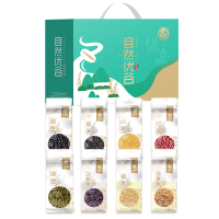 绿帝-F 自然优谷A款礼盒 2710g(黑豆 黑米 小米 红小豆 绿豆 血糯米 糙米 燕麦米)