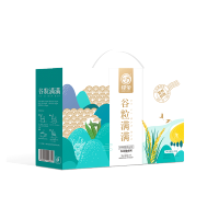 绿帝-F 谷粒满满礼盒 2400g(五谷米 三色糙米 八宝米 十谷米 三色小米)