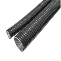 工霸 穿线金属波纹管 Φ25 PVC+热镀锌 50米/盘 1盘(货期3-5天)