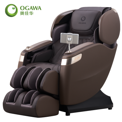 奥佳华(OGAWA) 按摩椅家用自动全身按摩椅子御手温感大师椅升级OG-7598PLUS线下同款 咖啡棕