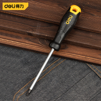 得力中孔花型螺丝批(黄) T30×100mm DL6210030T 2个