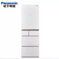 松下(Panasonic)NR-TE43AXB-W 多门冰箱 435升变频玻璃门 二级能效 带变温无霜电冰箱升级款