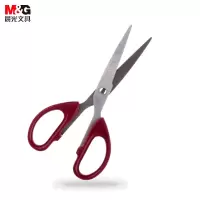 晨光(M&G)160mm办公家用生活剪刀 中号 ASSN2248 12把装 红