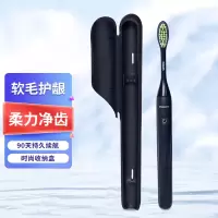 飞利浦(PHILIPS)电动牙刷 成人声波震动牙刷 电池式情侣牙刷 旅行款 深蓝色 HY1100/14