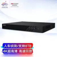 海康威视 16路智惠Q系列通用智能型2盘位录像机+2T硬盘*2 支持H.265 监控NVR 高清安防监控主机