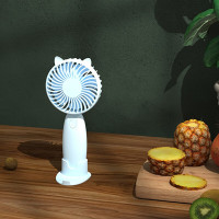 十足酷 F6迷你手持风扇-天空蓝