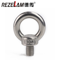 德传REZELAM 不锈钢吊环螺丝,起重吊环M20