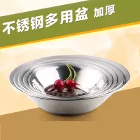 XHS 加厚不锈钢马斗-配菜盆 拌料盆调料 18cm